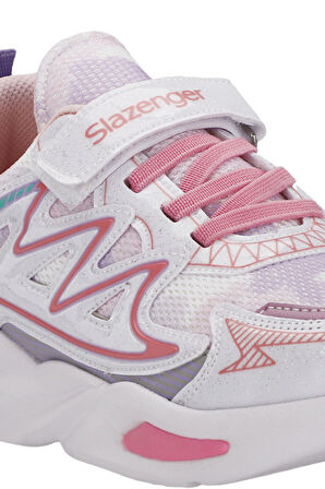 Slazenger KYRIE Çocuk  Beyaz / Pembe Günlük Spor Ayakkabısı