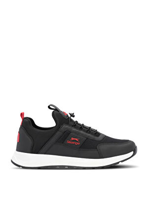 Slazenger TADDEO I Kadın Sneaker Ayakkabı Siyah / Kırmızı