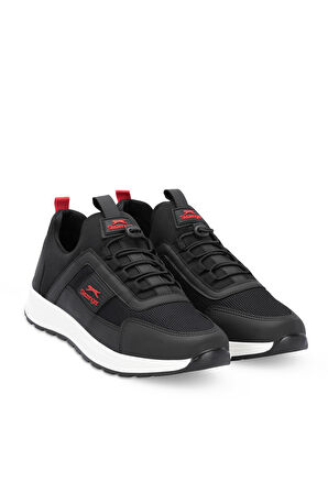 Slazenger TADDEO I Kadın Sneaker Ayakkabı Siyah / Kırmızı