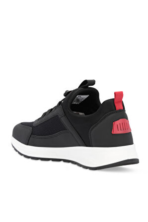 Slazenger TADDEO I Kadın Sneaker Ayakkabı Siyah / Kırmızı