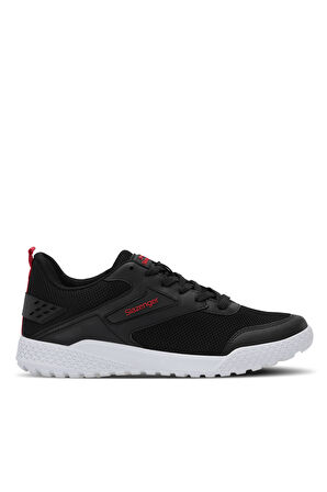 Slazenger TERANCE I Erkek Sneaker Ayakkabı Siyah / Kırmızı