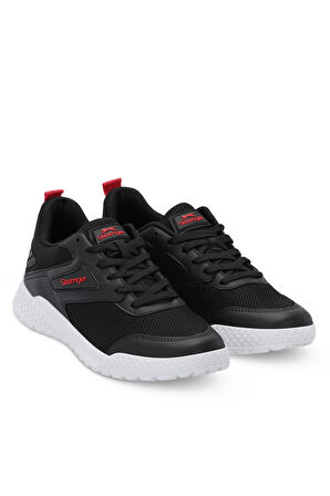 Slazenger TERANCE I Erkek Sneaker Ayakkabı Siyah / Kırmızı