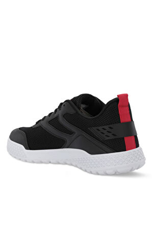 Slazenger TERANCE I Erkek Sneaker Ayakkabı Siyah / Kırmızı