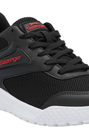 Slazenger TERANCE I Erkek Sneaker Ayakkabı Siyah / Kırmızı
