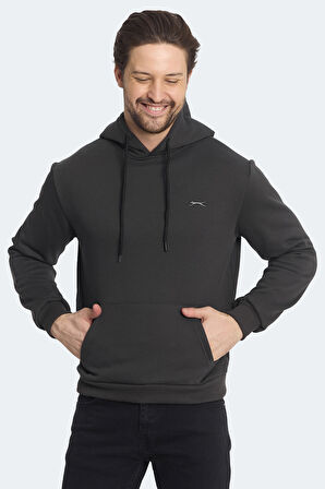 Slazenger KICKSON Erkek Sweatshirt Antrasit
