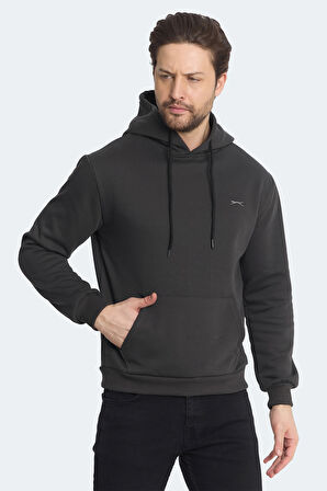 Slazenger KICKSON Erkek Sweatshirt Antrasit