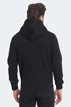 Slazenger KICKSON IN Erkek  Siyah Sweatshirt