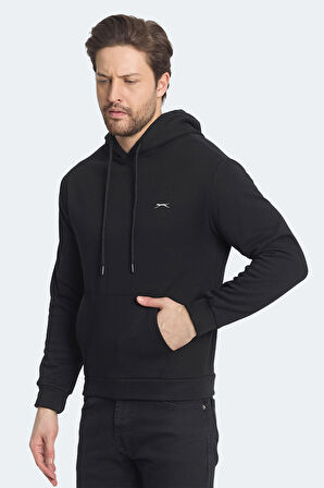 Slazenger KICKSON IN Erkek  Siyah Sweatshirt