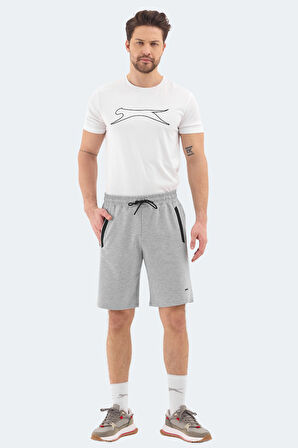 Slazenger RAYAN Erkek Cepli Gri Şort