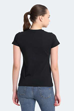 Slazenger RETO Kadın  Siyah Tişört