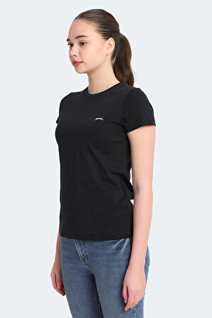 Slazenger RETO Kadın  Siyah Tişört