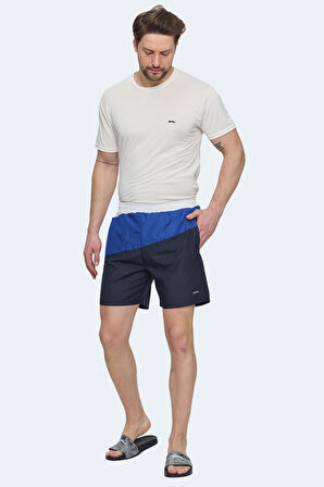 Slazenger ROHAN Erkek Mayo Lacivert / Saks Mavi