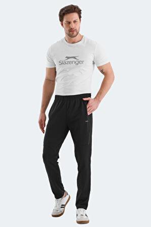 Slazenger ROLO Erkek Cepli Siyah Eşofman Altı