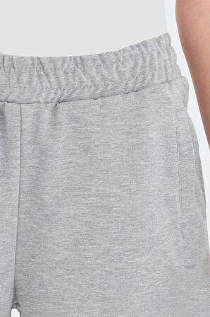 Slazenger RAMLAH I Kadın Cepli Gri Şort