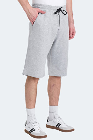 Slazenger KALEV Erkek Cepli Kapri Gri Şort