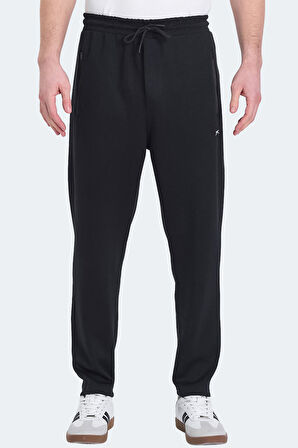 Slazenger KATAR Erkek Cepli Siyah Eşofman Altı