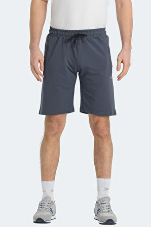 Slazenger KETUT IN Erkek Cepli Fıtness Koyu Gri Şort