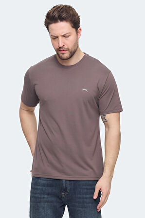 Slazenger KRATER Erkek  Kahve Tişört