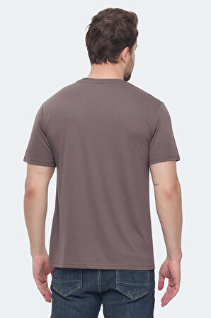 Slazenger KRATER Erkek  Kahve Tişört