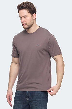 Slazenger KRATER Erkek  Kahve Tişört