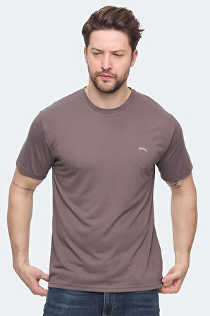 Slazenger KRATER Erkek  Kahve Tişört