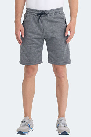 Slazenger KANANI I Erkek Cepli Koyu Gri Şort