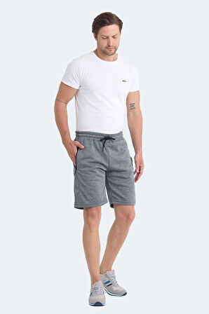 Slazenger KANANI I Erkek Cepli Koyu Gri Şort