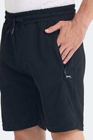Slazenger KANANI I Erkek Cepli Siyah Şort