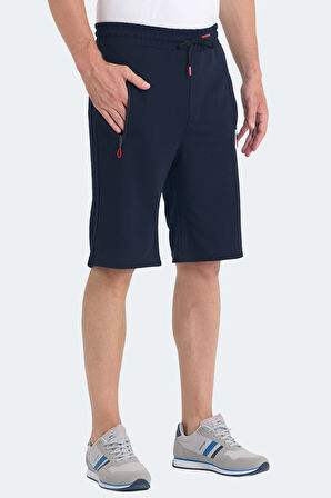 Slazenger OSAKU I Erkek Cepli Lacivert Şort