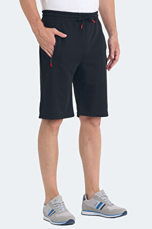 Slazenger OSAKU I Erkek Cepli Siyah Şort