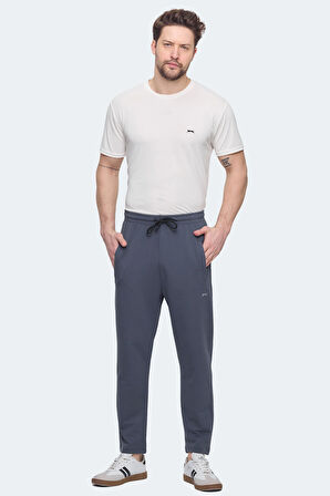 Slazenger JERRY NRM Erkek Cepli Koyu Gri Eşofman Altı