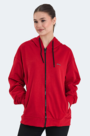 Slazenger KATHLEENA IN Kadın  Kırmızı Sweatshirt