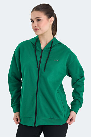 Slazenger KATHLEENA IN Kadın  Yeşil Sweatshirt