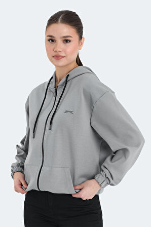 Slazenger KIMBERLEY IN Kadın  Gri Sweatshirt