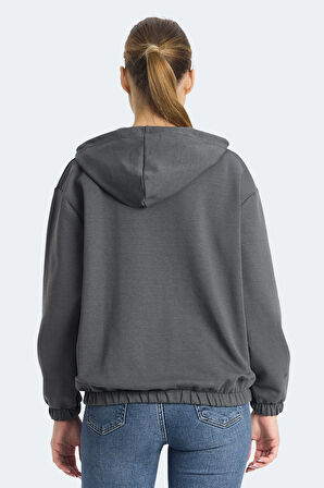 Slazenger KIMBERLEY IN Kadın  Koyu Gri Sweatshirt