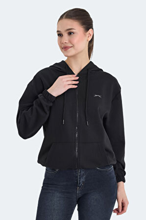 Slazenger KIMBERLEY IN Kadın  Siyah Sweatshirt