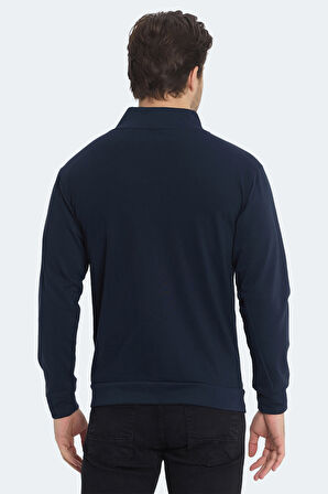 Slazenger KAGISONA IN Erkek  Lacivert Sweatshirt