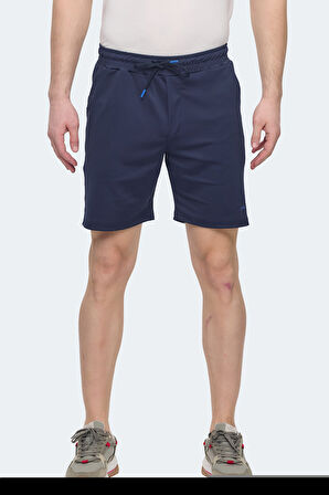 Slazenger NELE IN Erkek Cepli Fıtness Lacivert Şort