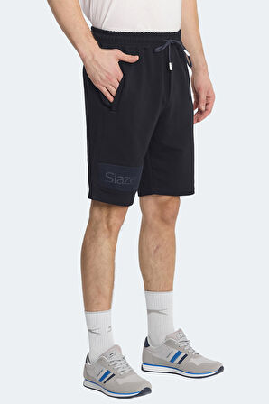 Slazenger NUKA Erkek Cepli Kapri Lacivert Şort