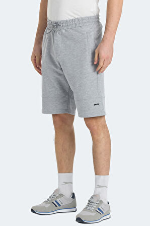 Slazenger NORA Erkek Cepli Gri Şort