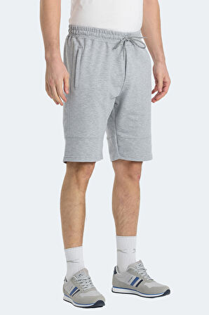 Slazenger NORA Erkek Cepli Gri Şort