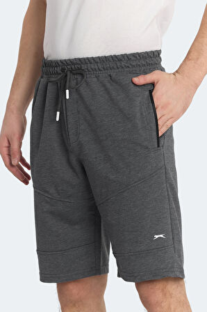 Slazenger NASIM Erkek Cepli Koyu Gri Şort