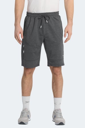 Slazenger NASIM Erkek Cepli Koyu Gri Şort