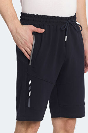 Slazenger NASIM Erkek Cepli Lacivert Şort