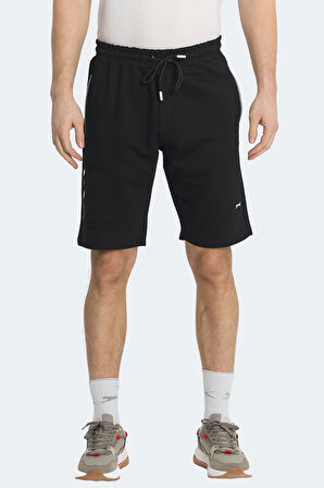 Slazenger NASIM Erkek Cepli Siyah Şort