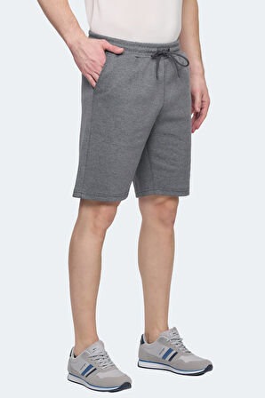 Slazenger NUKE I Erkek Cepli Koyu Gri Şort