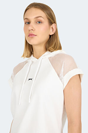 Slazenger VANKA Kadın  Ekru Tişört