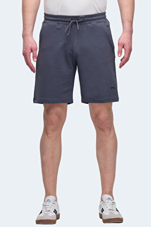 Slazenger VARDAH Erkek Cepli Koyu Gri Şort