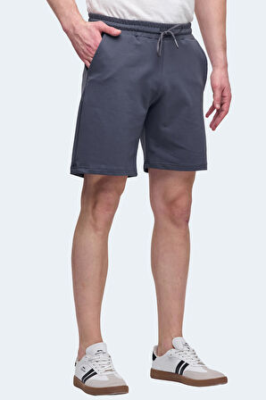 Slazenger VARDAH Erkek Cepli Koyu Gri Şort