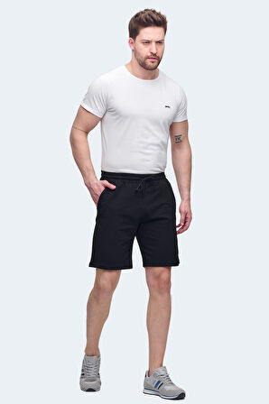 Slazenger VARDAH Erkek Cepli Siyah Şort